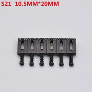 KR-1 Set Genuine Original GOTOH S21/S199/S102 Electric Guitar Bridge Steel Saddle 10.5MM/10.8MM/11.3