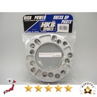 HKB SPORTS Wheel Spacer (4 & 5 Hole Compatible) P.C.D. 100~114.3, 8mm - Boost Your Ride with HKWS8!