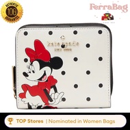 Disney X Kate Spade New York Minnie Mouse Zip Around Wallet K4762