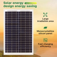 Ready Stock🔥ForHome With Batteri Inverter System Charger 100W Solar Panel 6Volt Pv Solar Module Cell