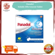 Panadol Soluble Effervescent Tablet for Pain & Fever Cold & Flu