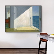 Decorative Painting by Hopper Hanging Art Bar Study Room Room Living Room Edward Edward Beachside Be