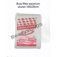 Aquarium filter foam 100 x 30 cm 100x30cm radots