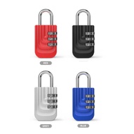 Water Wave Pattern School Bag Fingerprint Lock Backpack Zipper Combination Lock Trolley Luggage Lock
