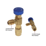 Charging Valve R410 R22 Adapter Quick Connect Air Conditioning Refrigerant