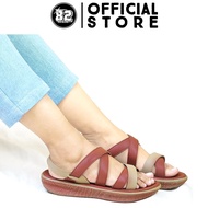 Camou Sandal - KEZIA Cider Sandal Shoes Sandal BackTALI Full Rubber Anti-SlipWanita TALI Not Easy to
