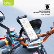 Motorcycle Holder RobotOriginal. Compatible with sizes 4.0 inch to 6.5 inch.