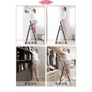 HY/💯Dupont Ladder Household Collapsible Engineering Ladder Aluminium Alloy Herringbone Ladder Stairs Multi-Function Lift