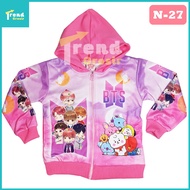 Bts Girls' Jackets / 3-11 years / BT21 Children's Jackets / Girls' Sweaters / JK