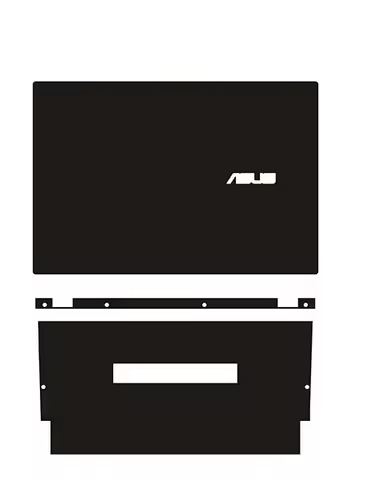 Pre-cut 1xTop+1xBottom Skin Sticker Cover Case Film For ASUS Zenbook Duo 14 UX481FL UX481FA UX481 UX