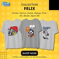 FELIX THE CAT MOVIE T-SHIRT - FELIX THE CAT T-SHIRT