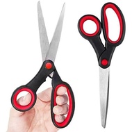 Left Handed Scissors for Kids Student, 8 Inch Lefty Scissors Bluk for Adults, All Purpose Sharp Blad