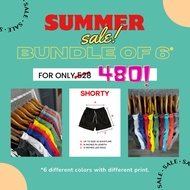 Jersey Short Bundle of 6 for only 480️