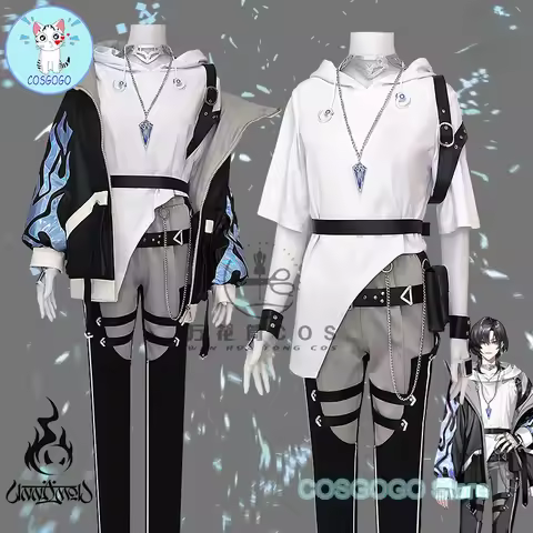 VTuber Unnamed/usan Cosplay Costume Virtual YouTuber Halloween VTB outfits Women Men Fur Garment