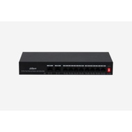 Dahua 10-Port Unmanaged Fast Ethernet / Desktop Switch with 8 Port PoE