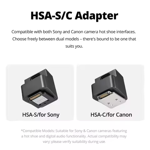 Godox HSA-S HSA-C Camera Hot Shoe Adapter Connection for Sony Canon Camera