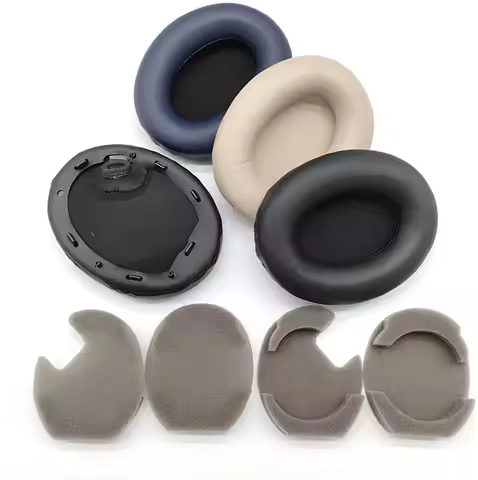 WH-1000XM4 Replacement Ear Pads Cushions for Sony WH-1000XM4 Headphone Soft Memory Foam Pads 1000 XM