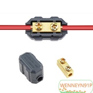 WENNEYN91P High Power Splitter, High Power Conductor Brass Quick Terminal Block, Compact Splice Elec