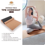 TPE CORK YOGA MAT TPE CORK YOGA MAT PILATES YOGA MAT/ / natural CORK MAT YOGA CHEAP YOGA MAT/ ORIGIN