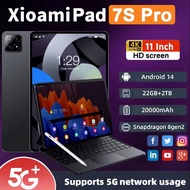 2025 New Flagship Mi Tablet PC Pad 7S Pro snapdragon 8gen2 22GB+2TB 5G Dual SlM WlFl7 GPS WPS Androi