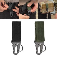 EHJRE Duty Belt Keepers with Key Holder Keychain Hook for Wide Belt Carabiner Clip