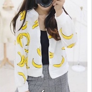 BCJC Banana Crop Bomber Jacket 3-color Bomber Jacket LatestWanita