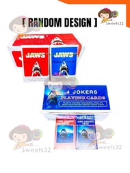 γ1 DOZEN γ(RANDOM DESIGN) Playing Cards JAWS 1010 (12 pack) in one box 4 JOKERS