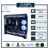 Alphard 04 PC Case | I5 14600KF, 32GB DDR5, VGA RTX 5060 /4060Ti /5060Ti (New, 36T warranty)