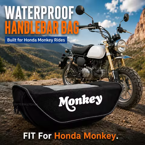Front Storage Bag Handlebar Bag Motorcycle Accessories For Monkey 125 Z125 Z 125 Z120 2018-2026 Monk