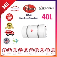 RHEEM EHG-40 Classic Electric Storage Water Heater 40L | Free Express Delivery | 5 Years Local Warranty