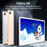 【HOT】new high quality ultra-thin A8 8.1 inch Smart tablet 10 cores WiFi /3G SIM Tablet PC Android 10.0 -12.0 8+256ROM SAMSUNG tablet