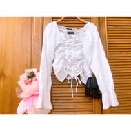 Women's white shirt - 2 Hands