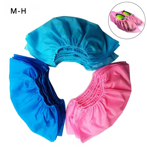 100/300pcs Disposable Shoe Cover Dustproof Non-slip Dhoe Cover Children Students Adult Non-woven Hou