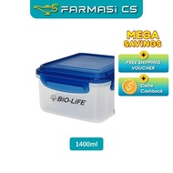 [ NOT FOR SALE ] Bio-Life Ezy-Lock Food Container 1400ml [ Farmasi CS ]