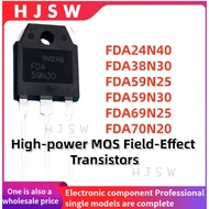 5PCS 100% NEW Quality FDA24N40 FDA38N30 FDA59N25 FDA59N30 FDA69N25 FDA70N20 FDA 24N40 38N30 59N25 59