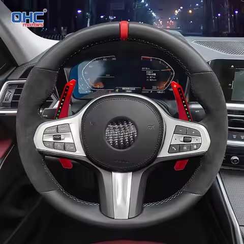 OHC ABS LED shift paddles For BMW 3 4 G20 i8 M3 E46 E90 G30 Z4 Steering wheel shift paddles