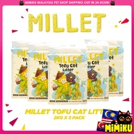 SOAR Millet Tofu Cat Litter 5 Packs Combo 6L/2KG