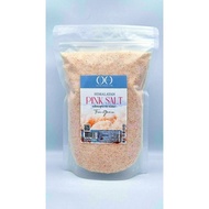 เกลือหิมาลัย เกลือชมพูหิมาลายันแท้100 % แบบป่นละเอียด Best grade (Himalayan Pink Salt) 1000 ก.(1kg) เกลือสุขภาพเกลือคีโต