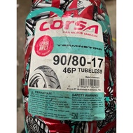 🔥 Corsa Terminat 012 90/80-17 tyre tubeless Tahun tayar 2023 Y15 RS150