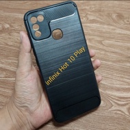 Case Carbon Soft Case Infinix Hot 10 Play