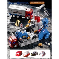 Yimi | Inertia Rolling Track Transforming Toy Truck