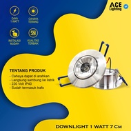 1 watt mini led downlight 7 Cm 1 watt downlight