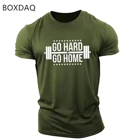 Gym Weightlifting Fitness Men's T-Shirts Short Sleeve Muscle Sporty Workout Casual Tops 6XL Plus Siz
