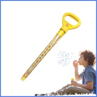 Bubble Wand for Toddler Bubble Wand Maker Smiling Face Stick 5-Claw Interactive Toys Party Games Out