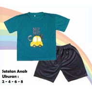 "Beep Car" Kids Shirt and Pants Set