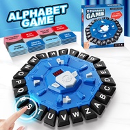 Mainan Budak Crazy Letter Word Press Board Game Permainan Keluarga Berkelajuan Pantas Untuk Kanak-Ka