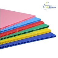 Impra Board / PP Corrugated / PP Hollow Board / PP Straw Board / Polyplast Board -A4 3mm
