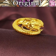 Chinese dragon 916 gold ring male gold ring trendy men's gold store in stock