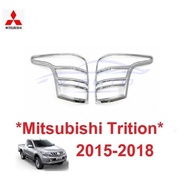 Tail Light Cover Mitsubishi triton MQ 2015-2018 Plated Color 2017 Accessories