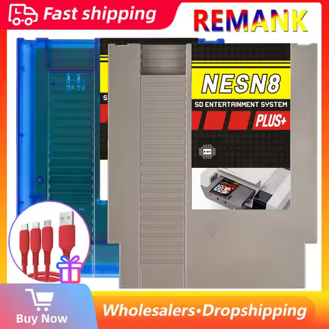 REMANK N8 Nes Cartridge 1500 in 1 NESN8 Plus N8 Cartridge For Video Game Console Accesories NES N8 P